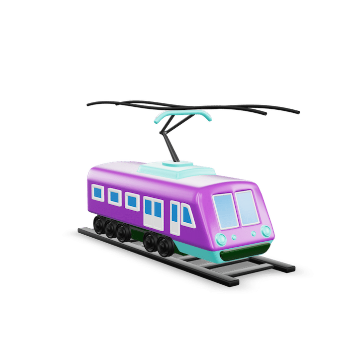 tram 3D